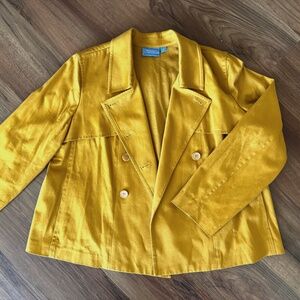 Vera Wang Double Breasted Jacket